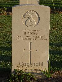 Salonika (Lembet Road) Military Cemetery - Doran, F